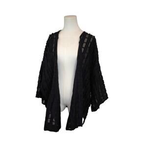 Women's Wynne Layers Black Cardigan - Size XL
